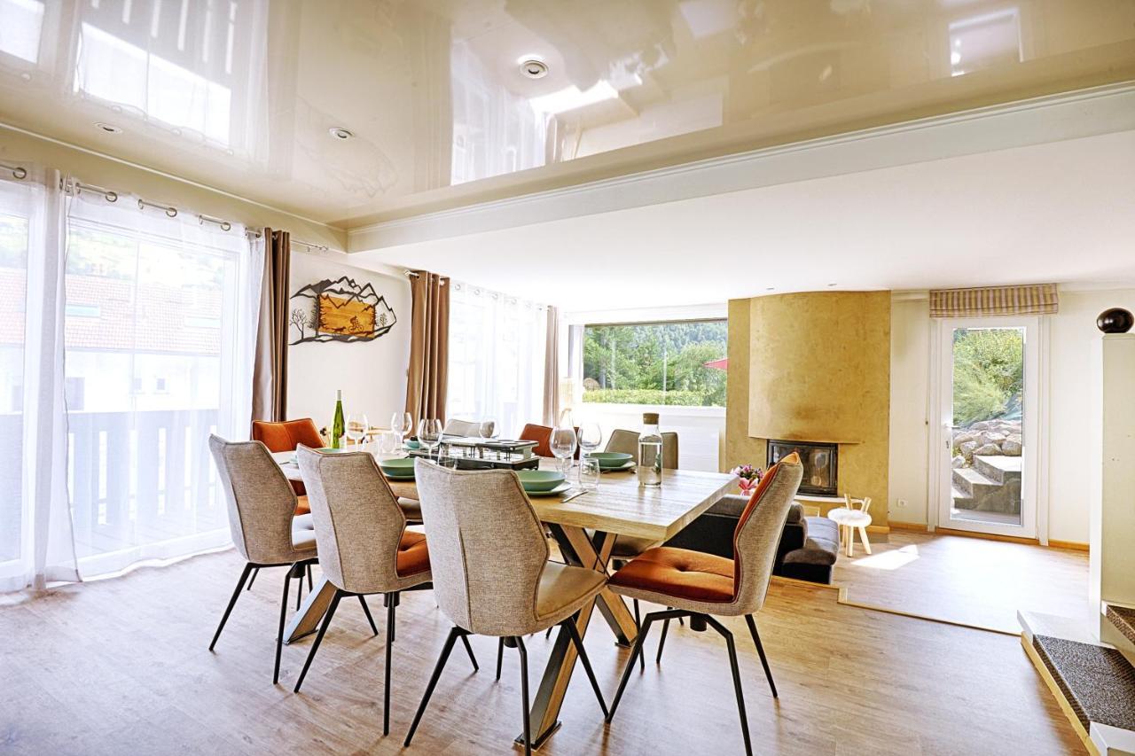 Bargkass - Vue Montagne Et Piscine Villa La Bresse Ngoại thất bức ảnh