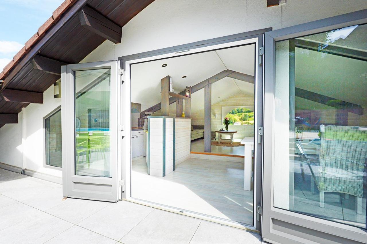 Bargkass - Vue Montagne Et Piscine Villa La Bresse Ngoại thất bức ảnh